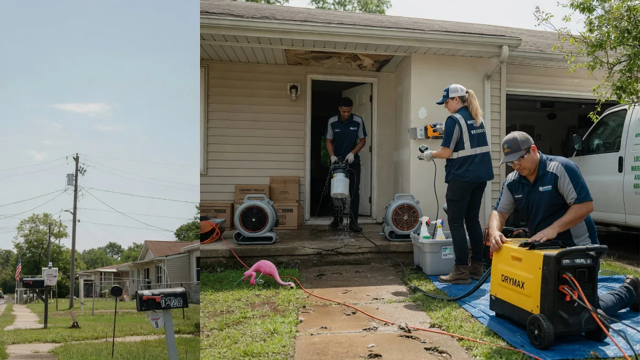 Storm Damage Water Removal in Dill City, OK near me